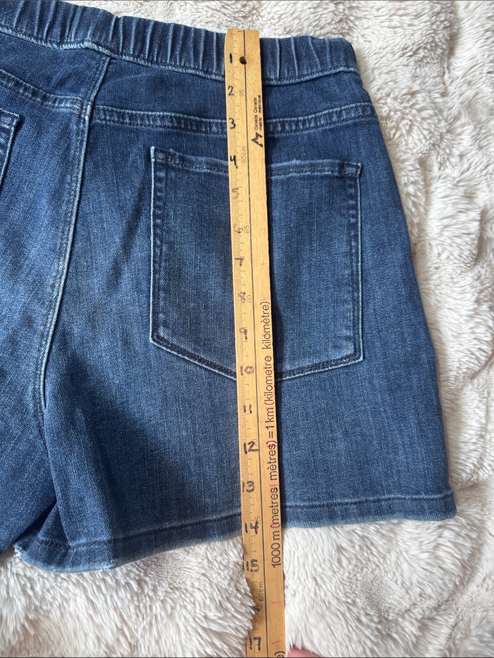 DU/ER Denim Stretch Shorts Side S/P - Picture 7 of 8
